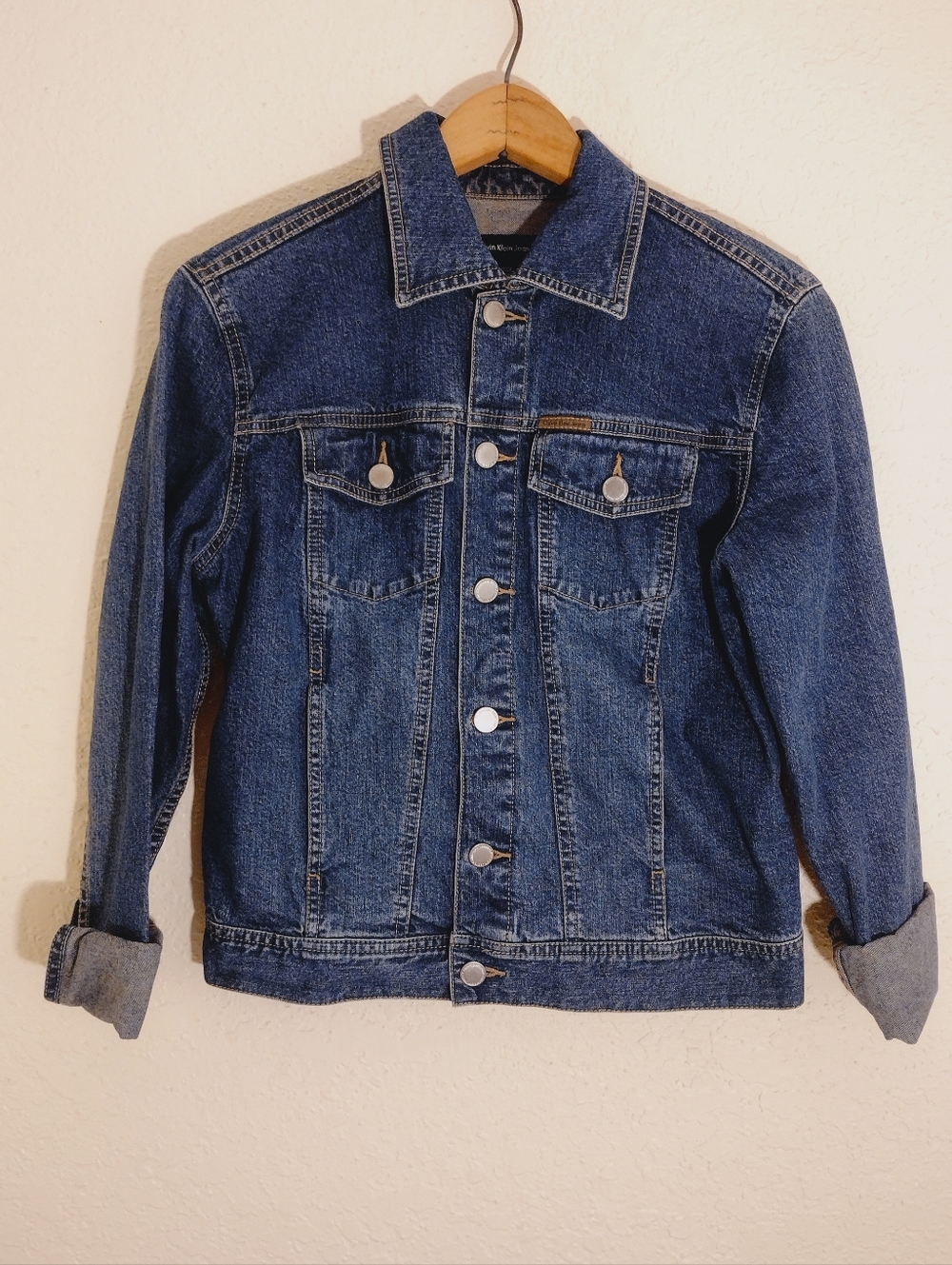 Calvin Klein Jeans Classic Medium Denim Jean Jacket